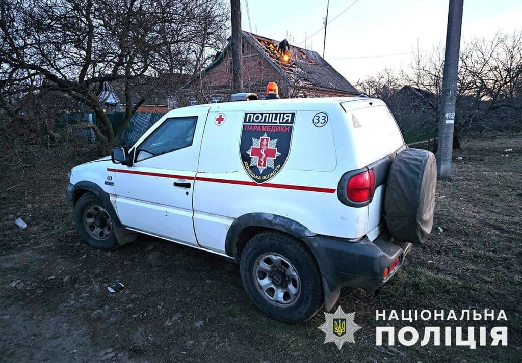 Поліція показала перші хвилини після обстрілу Костянтинівки (відео)
