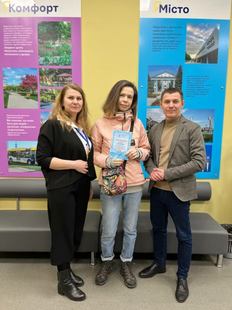 Проєкт перекваліфікації для Маріупольців спрацював у Запоріжжі та Дніпрі