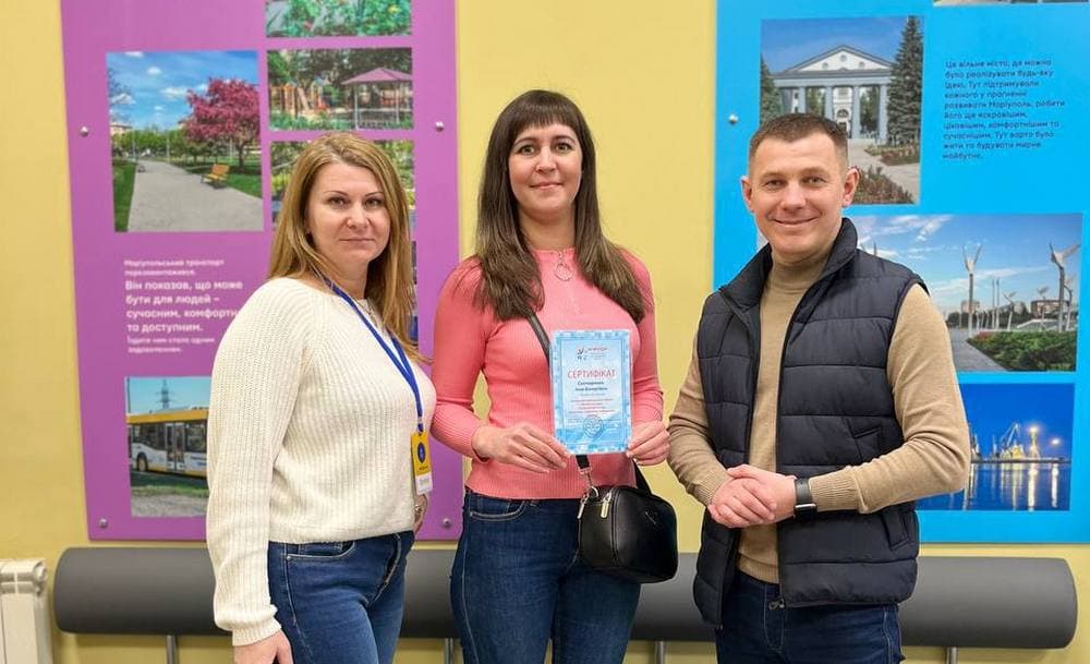 Проєкт перекваліфікації для Маріупольців спрацював у Запоріжжі та Дніпрі