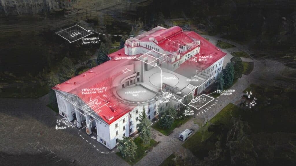 В Україні створено сайт із дослідженням атаки ворога на Маріупольський драматичний театр (фото)