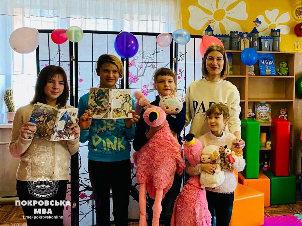 У Покровську відкрили сучасний бібліохаб для дітей (фото)