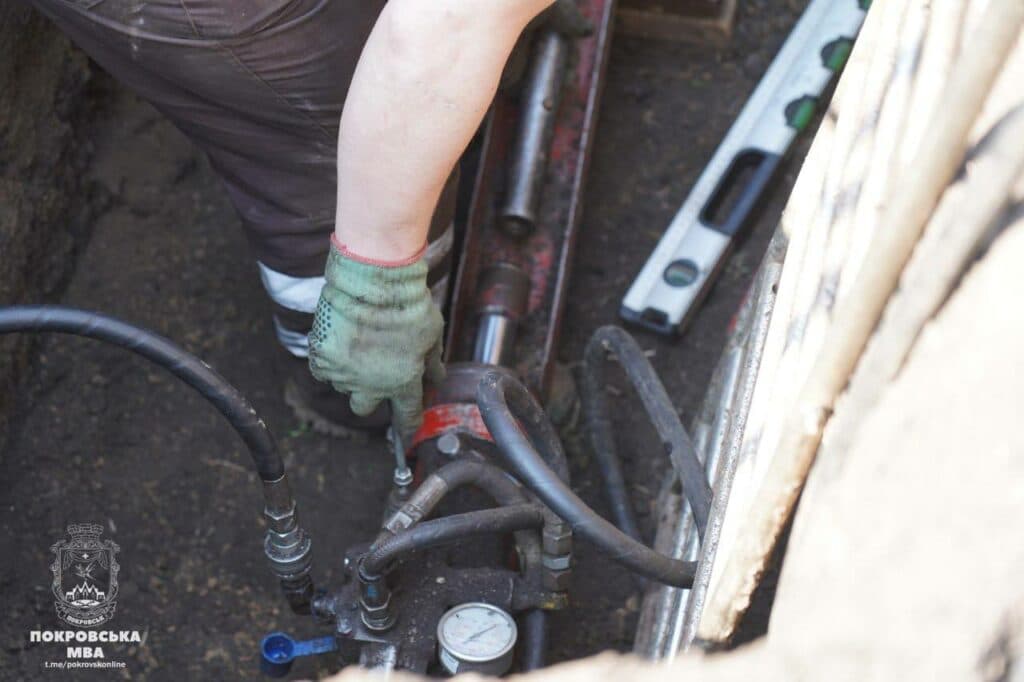 Покровськ, водопостачання, ремонт, Донеччина, ACTED.2