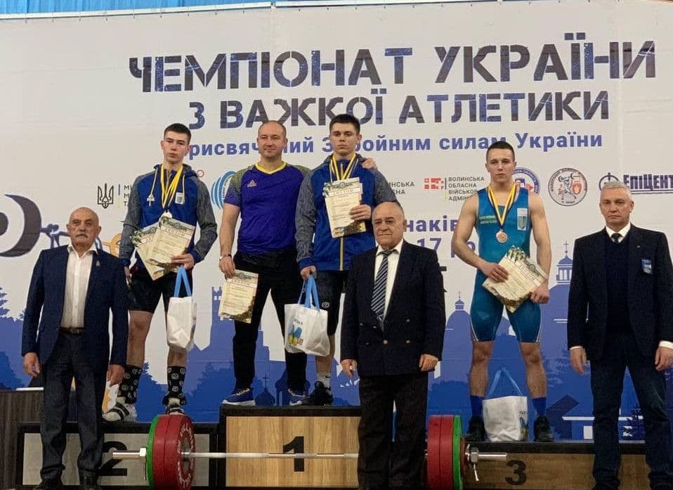 Сергій Котелевський, важкоатлет з Луганщини