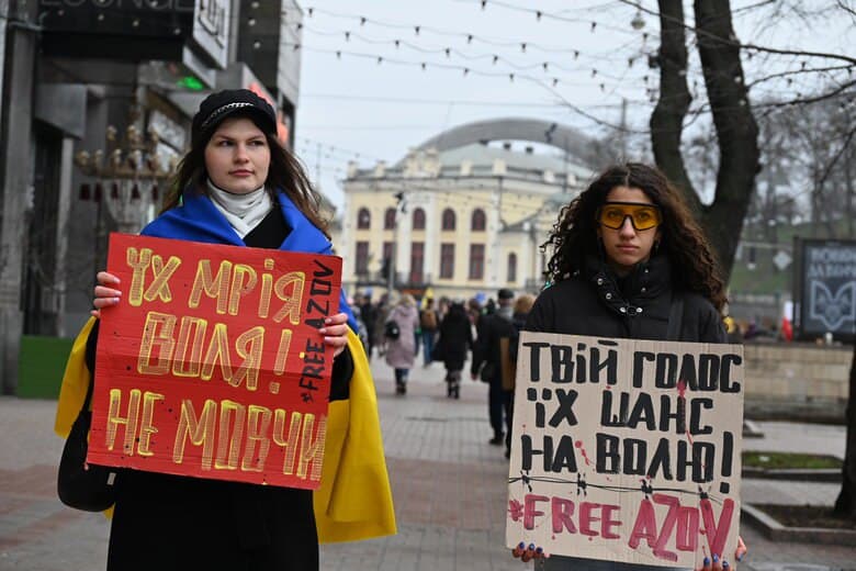 У містах України пройшли акції на підтримку військовополонених (фото)