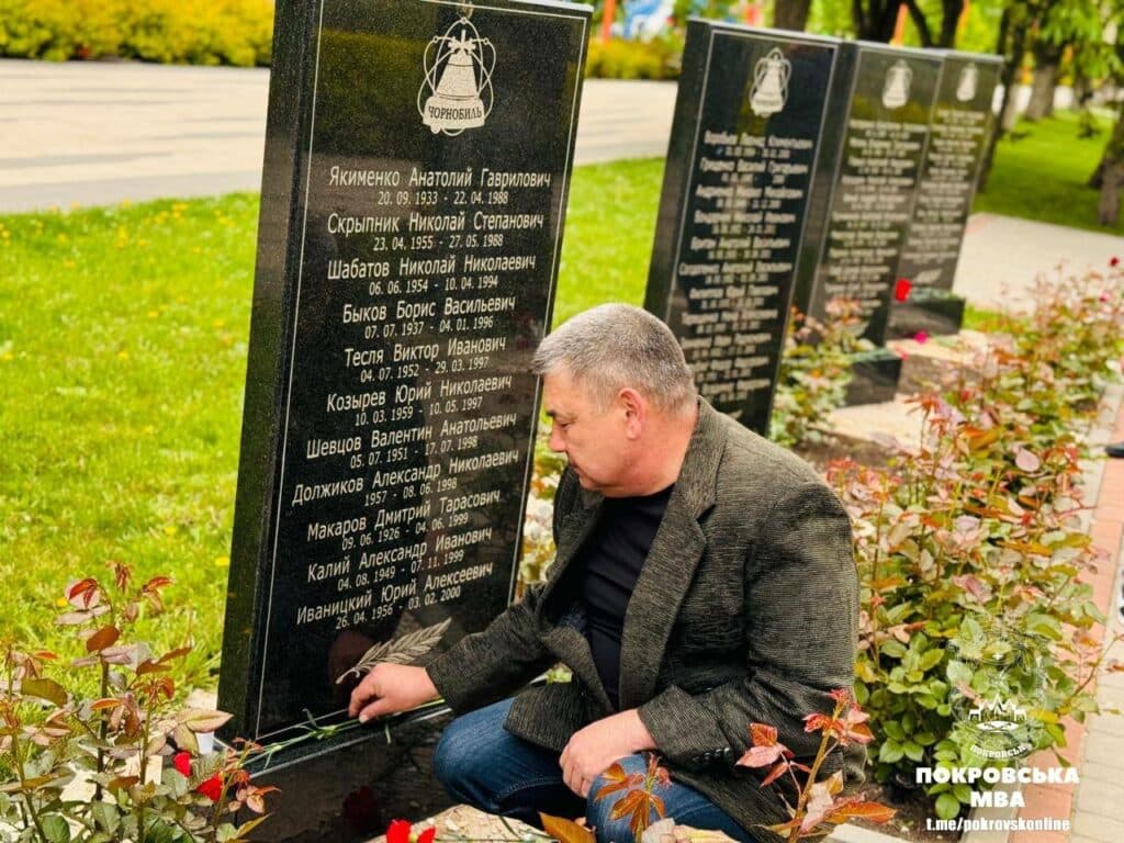 На Донеччині провели заходи вшанування до 38-мої річниці аварії на Чорнобильській АЕС (фото)