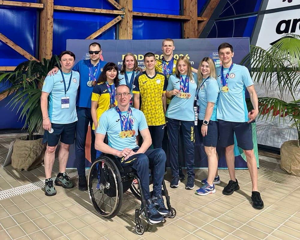 31 нагороду вибороли спортсмени Донеччини на відкритому чемпіонаті Європи з параплавання