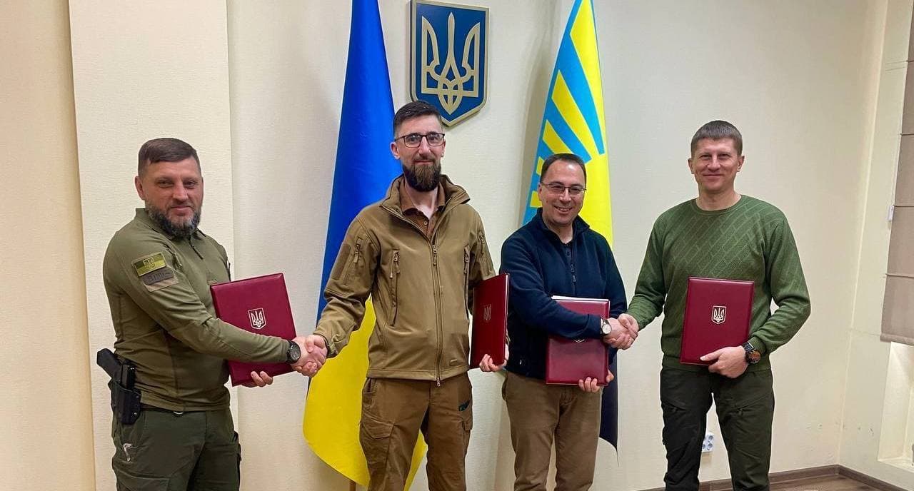 Начальники 4 територіальних громад Донеччини підписали меморандуми про співпрацю у сфері безпеки та допомоги
