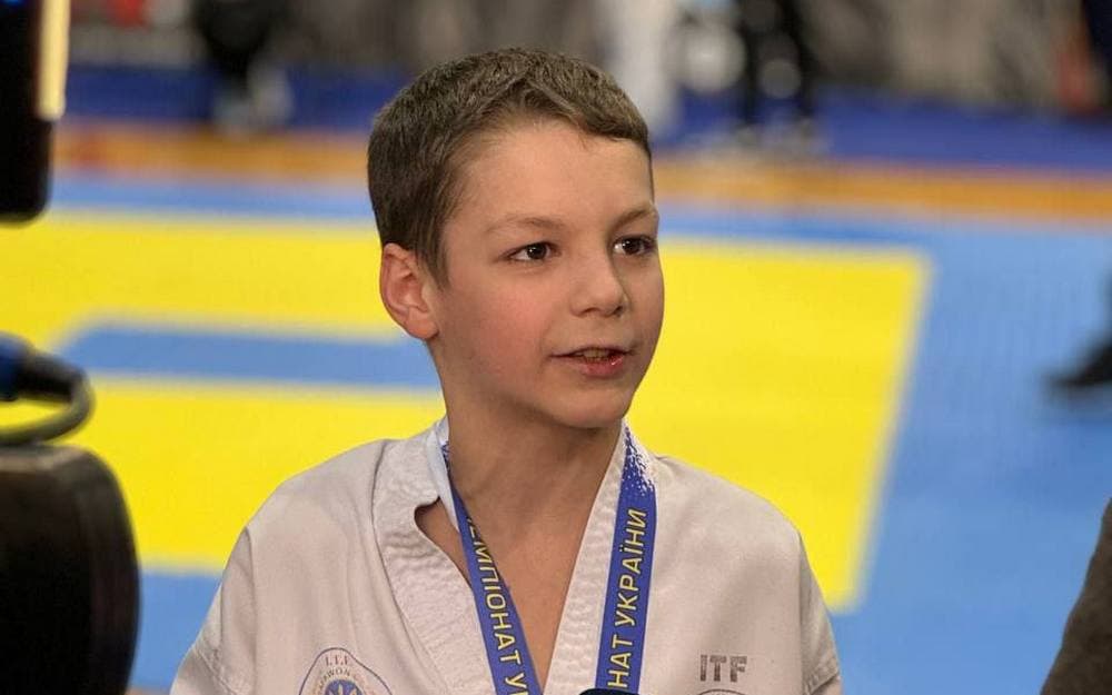 12–річний маріуполець переміг на Чемпіонаті України з таеквон-до