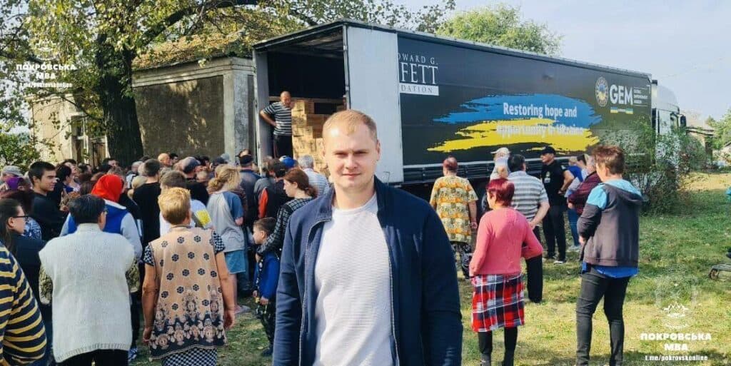 Благодійники організації GEM привезли гуманітарний вантаж до старостинських округів Покровської громади (фото)