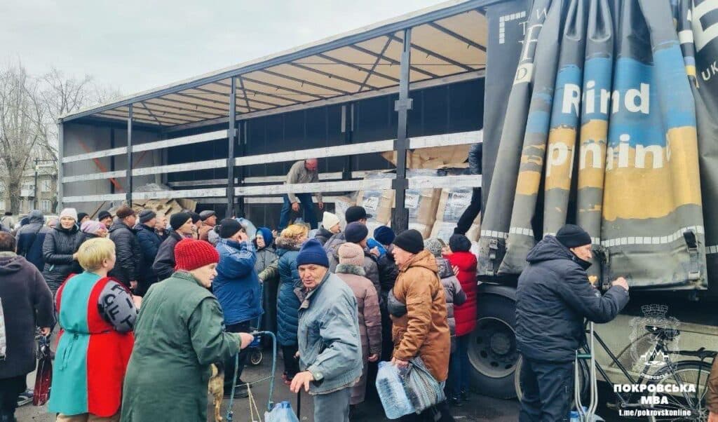 Мешканці Покровського району отримали продуктові набори від GEM (фото)