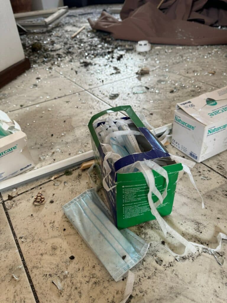 Внаслідок атаки по Покровську був повністю зруйнований офіс "Лікарів без кордонів" (фото)