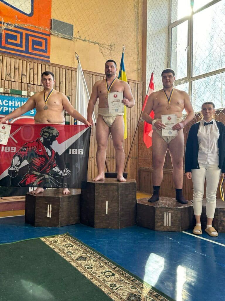 Слов’янські сумоїсти вибороли п’ять медалей чемпіонату України
