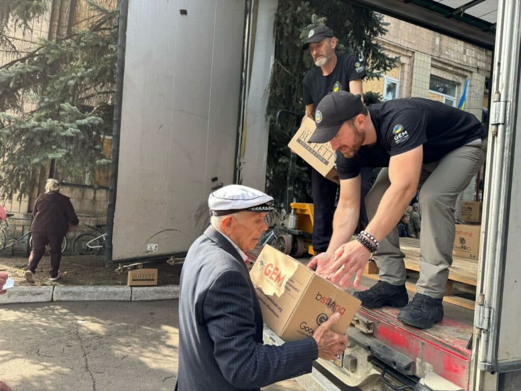 гумподопомога на Донеччину