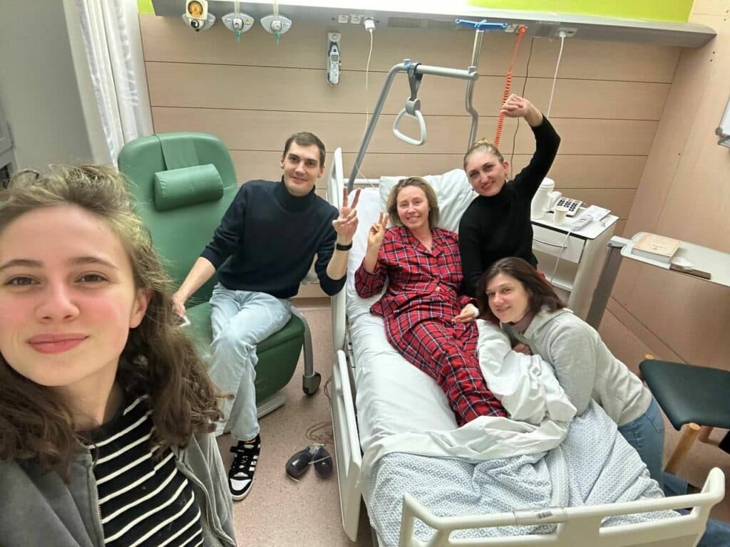 переселенка з Маріуполя Ксенія Гузь