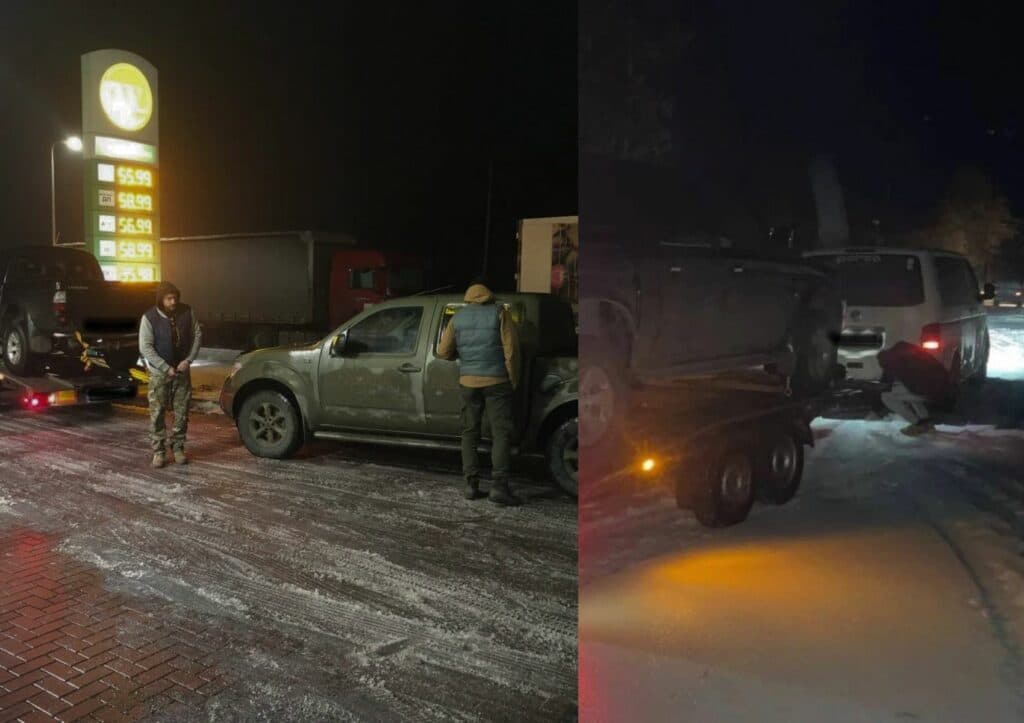 волонтери евакуйовують тварин з Донеччини
