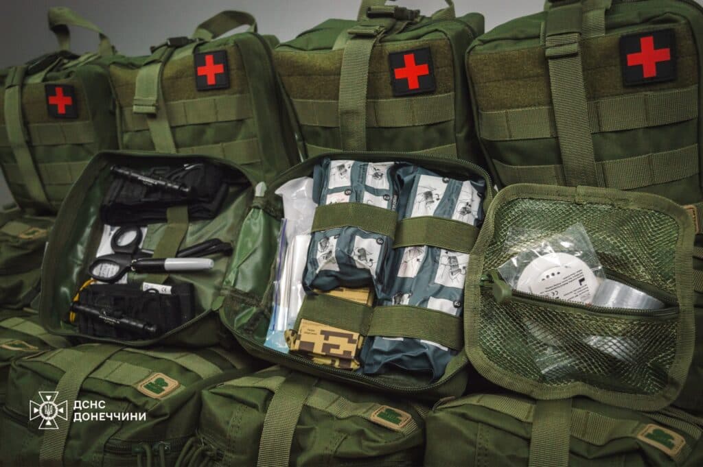 На Донеччині рятувальники отримали благодійну допомогу від Ensemble Ukraine (фото)