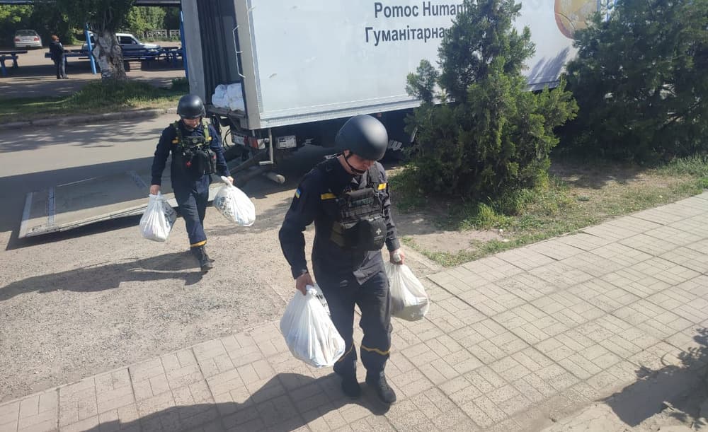 На Донеччину доставили понад 33 кілограмів гуманітарної допомоги