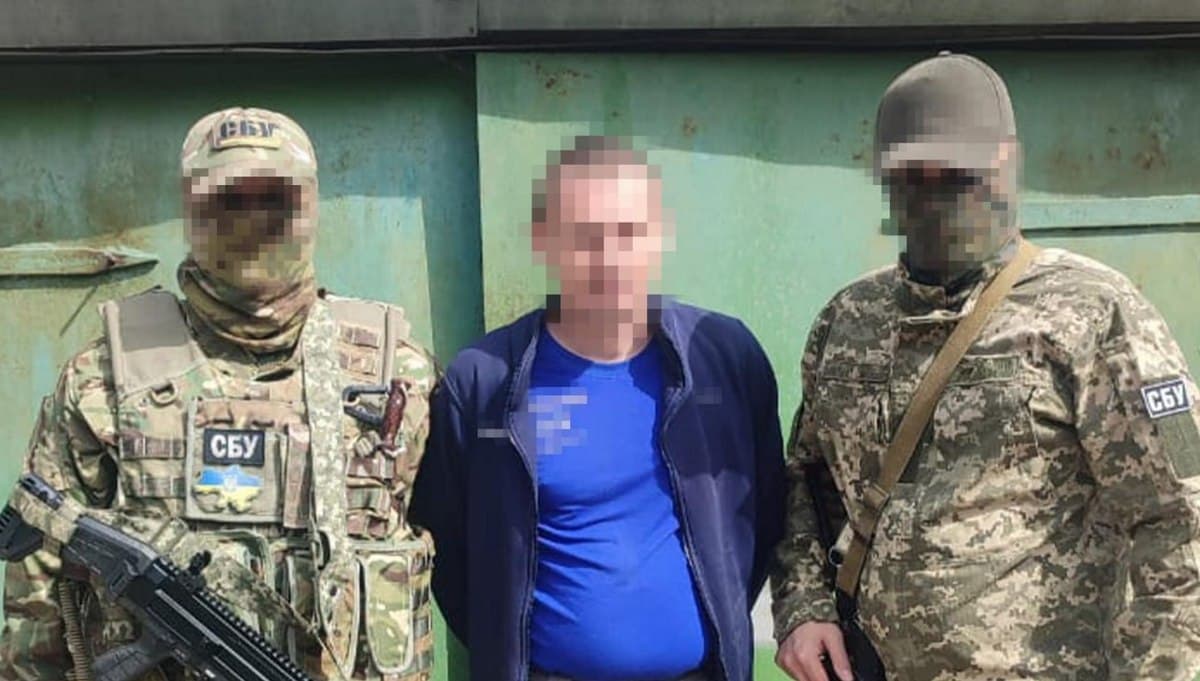 СБУ затримала інформатора рф, який шпигував за підрозділами ЗСУ на Донеччині