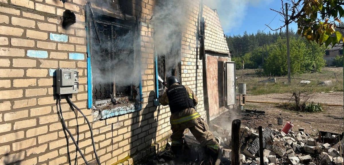 За добу на Донеччині ліквідували 13 пожеж