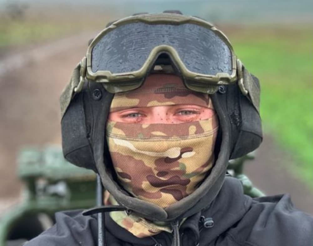 Двадцятирічний захисник з Куземівки на Луганщині Михайло Зеленько отримав медаль "Золотий Тризуб"