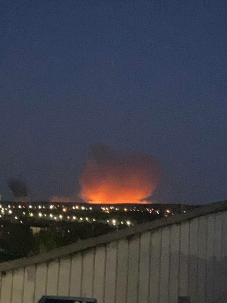 Луганськ накрило бавовною і сильною пожежею (відео)