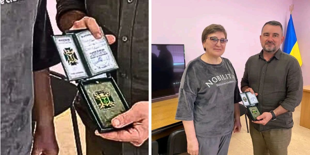 Ольга Рибальченко нагородження 1