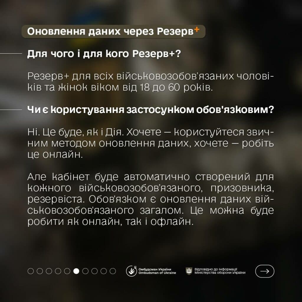 оновлення даних