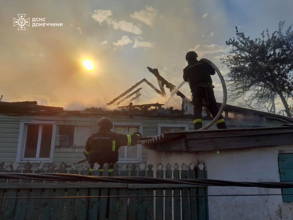 пожежа дснс донеччини 2