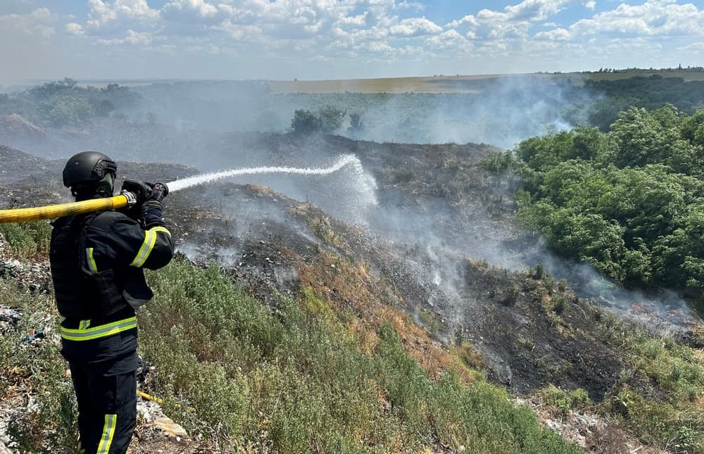 На Донеччині за добу ліквідували 12 пожеж
