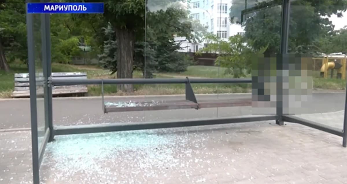 В окупованому Маріуполі процвітає вандалізм