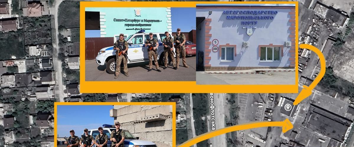 У маріупольському порту окупанти облаштували військову базу