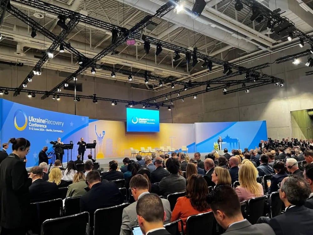 У Берліні розпочалася Ukraine Recovery Conference 2024: команда "Вікна Відновлення" працює на конференції (фото)