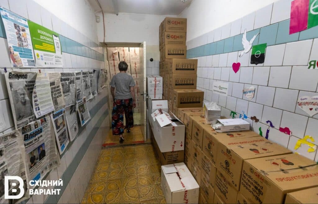 гуманітарний хаб для бахмутян