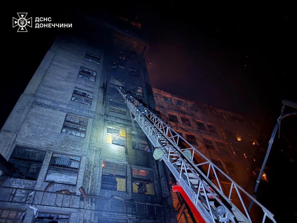 обстріл шахти селидове 4