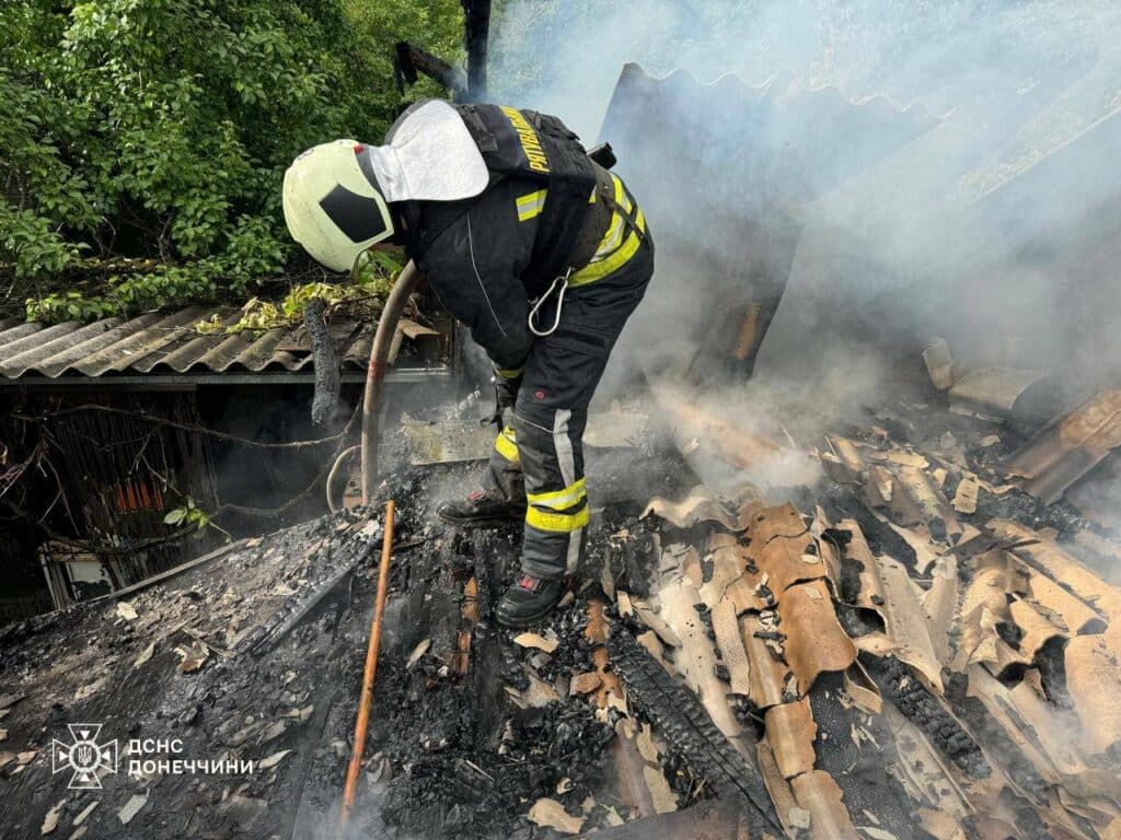 пожежа донеччина 3