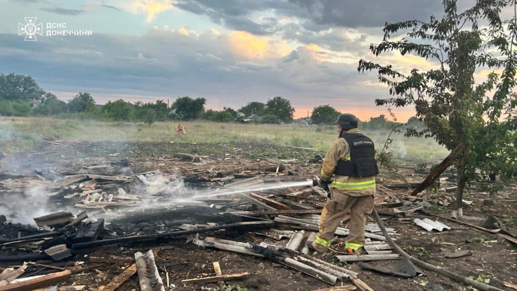 пожежа лиман 3