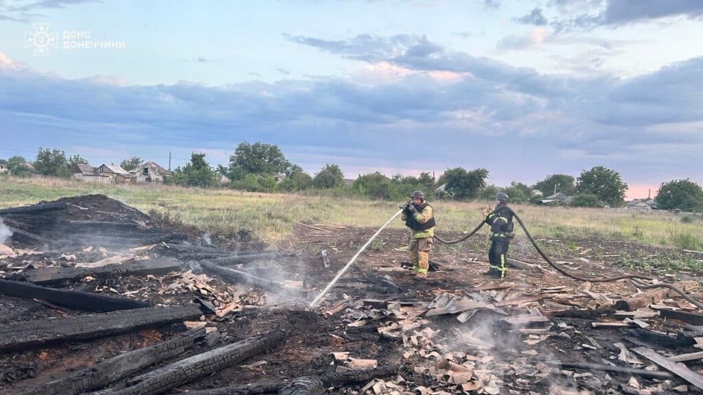 пожежа лиман 4