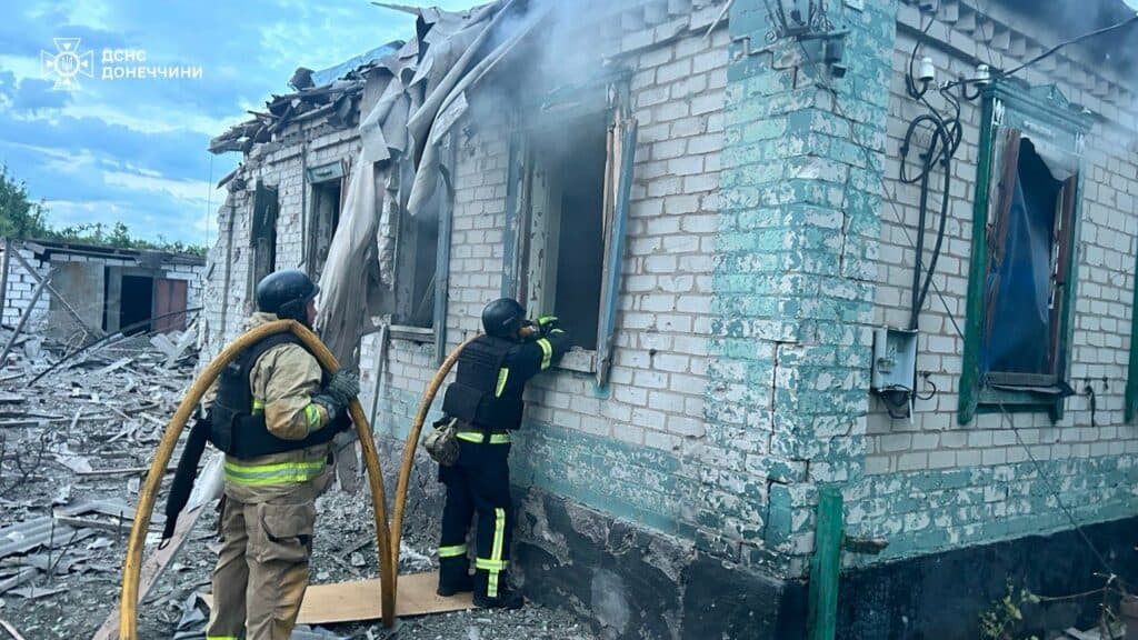 пожежа лиман 5