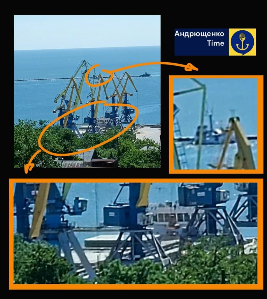 танкер рф у Маріуполі