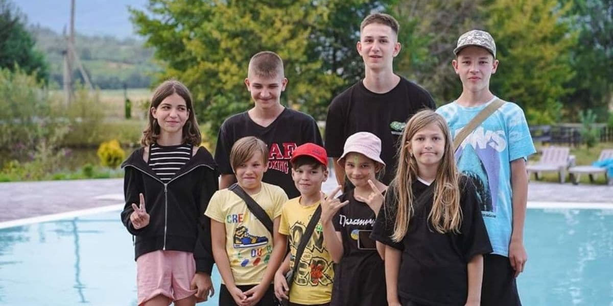 8 дітей з Коломийчиської громади відпочили у таборі на Закарпатті