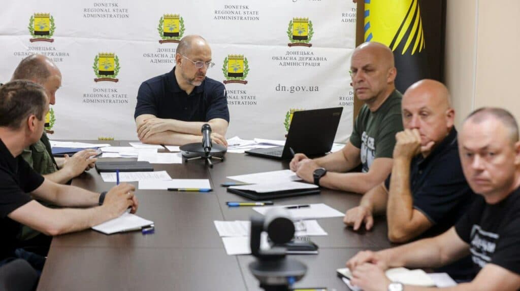 Шмигаль провів виїзне засідання уряду на Донеччині провів сьогодні прем'єр-міністр України (фото)