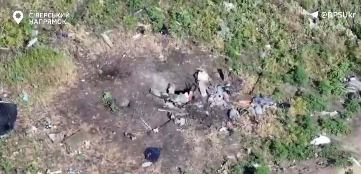 Українські прикордонники ліквідували дронами ворожу групу на Сіверському напрямку (відео)
