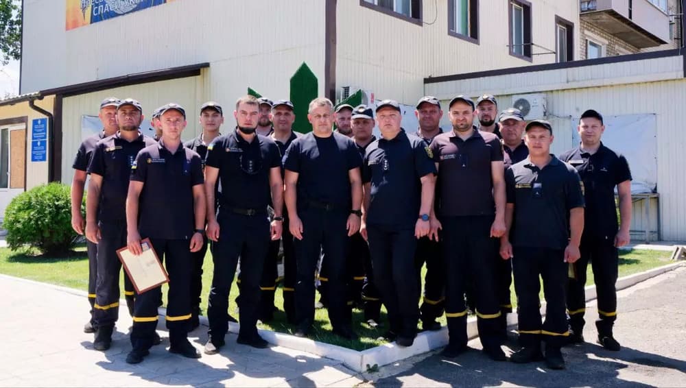 19 рятувальників Донеччини отримали нагороди від Голови ДСНС України (фото)