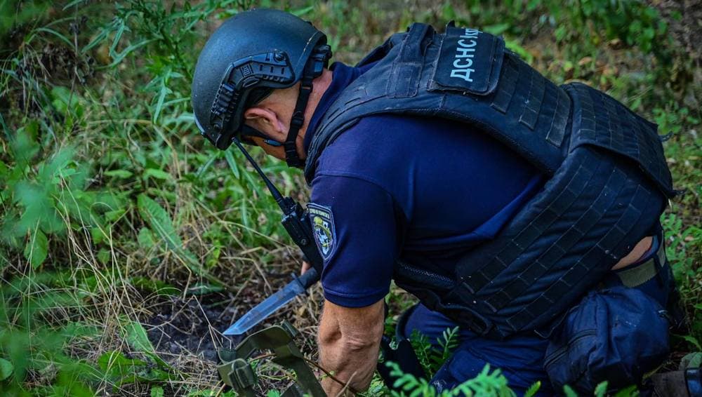 На Донеччині піротехніки ДСНС вилучили 26 вибухонебезпечних предметів