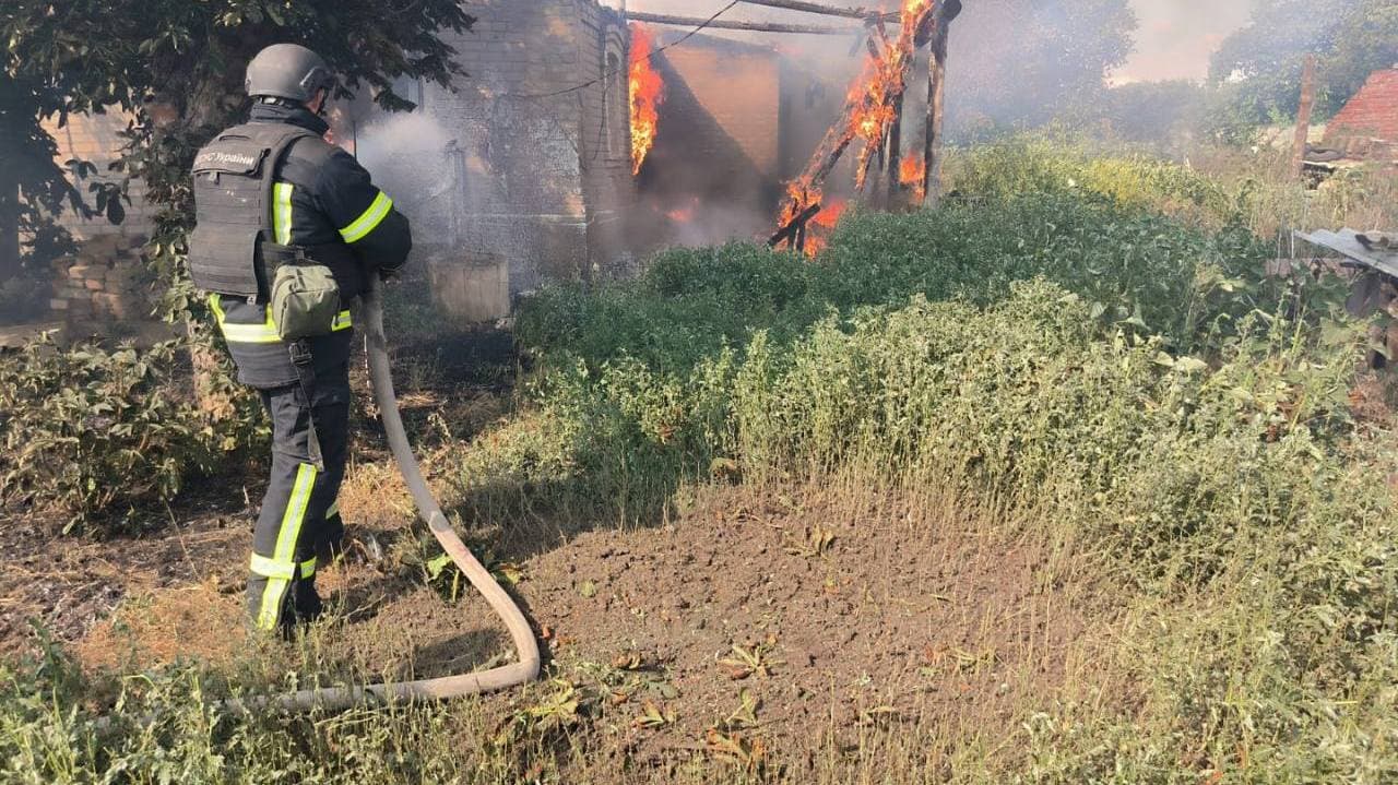 23 пожежі ліквідували рятувальники Донеччини протягом минулої доби