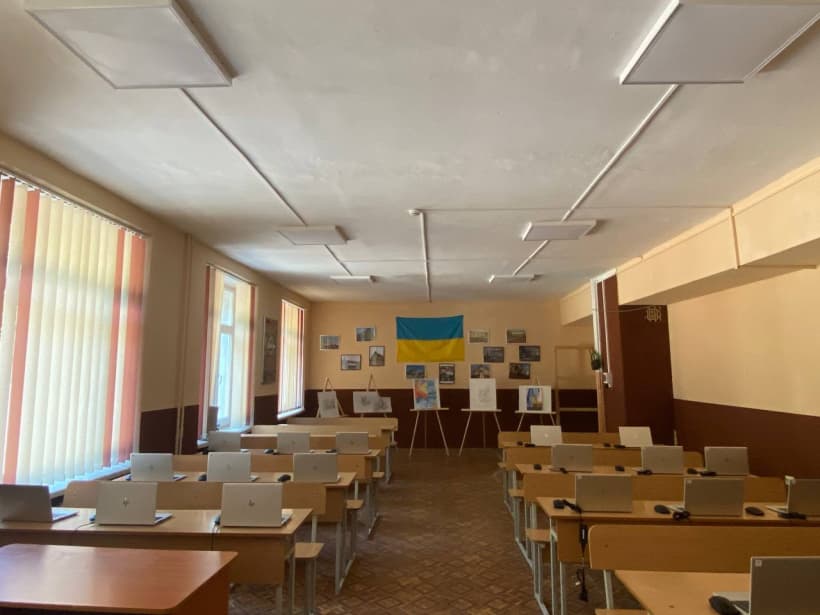 Триває допомога від Уряду Японії для створення цифрових освітніх центрів на базі релокованих закладів освіти з Донеччини (фото)