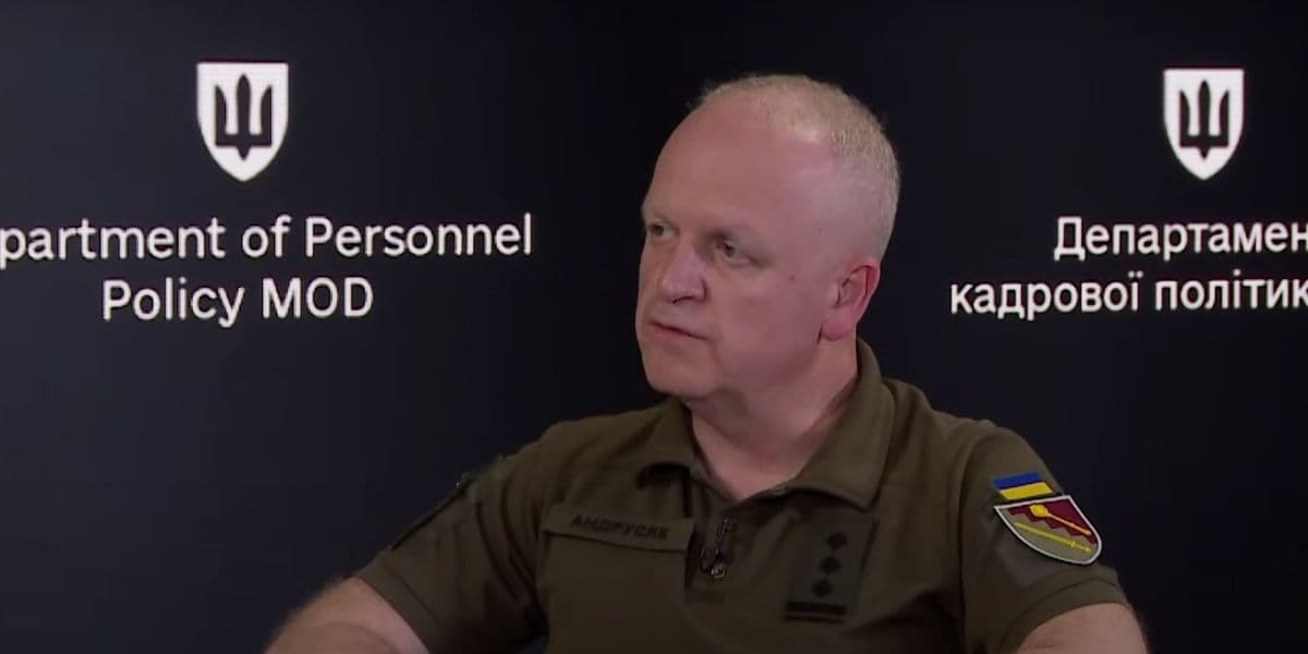 Директор Департаменту кадрової політики Міністерства оборони України полковник Марк Андрусяк