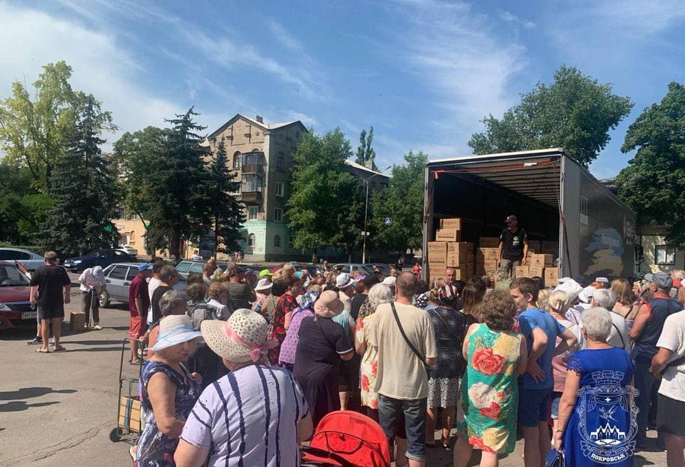 Мешканці Покровської громади отримали сімейні продовольчі набори від фонду GEM (фото)