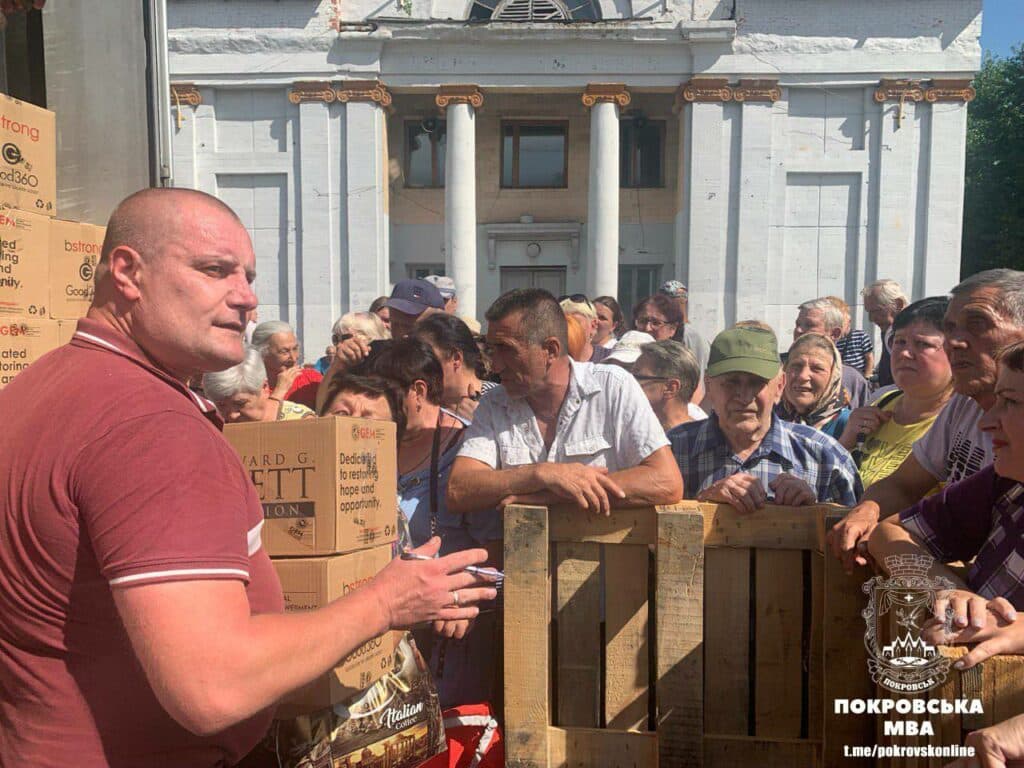 Мешканці Покровської громади отримали сімейні продовольчі набори від фонду GEM (фото)