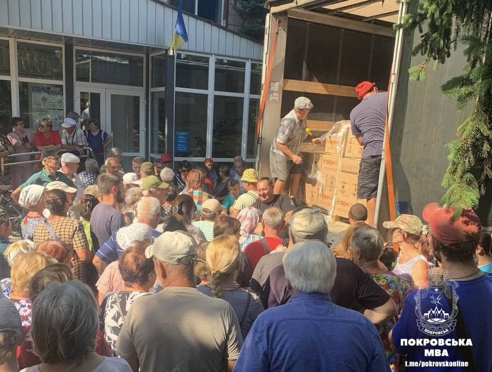 Мешканці Покровської громади отримали сімейні продовольчі набори від фонду GEM (фото)